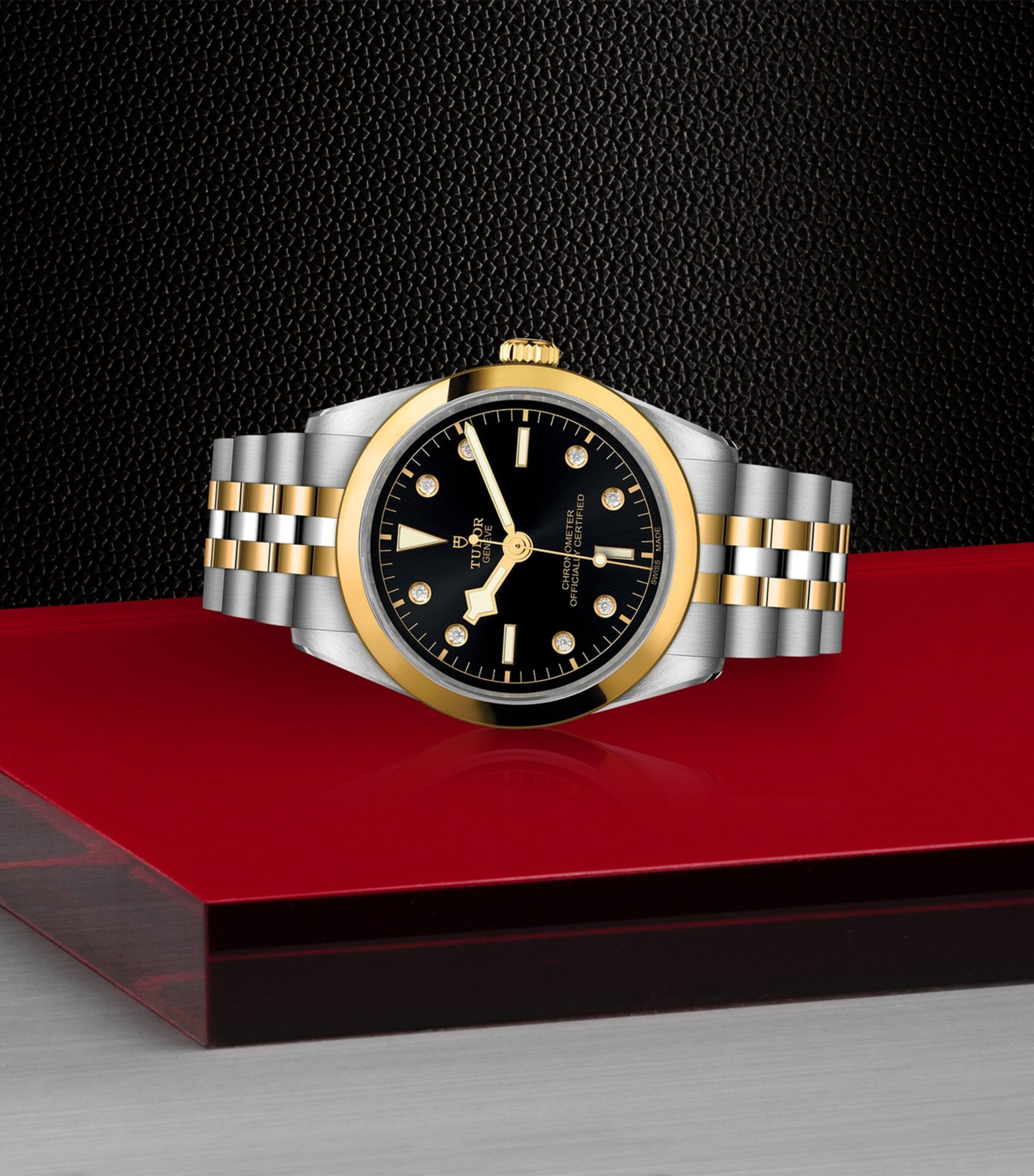 TUDOR Black Bay One Stainless Steel, Yellow Gold and Diamond Watch 36mm