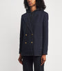 Alice+Olivia Black Denim Hoodie-Insert Jordan Blazer