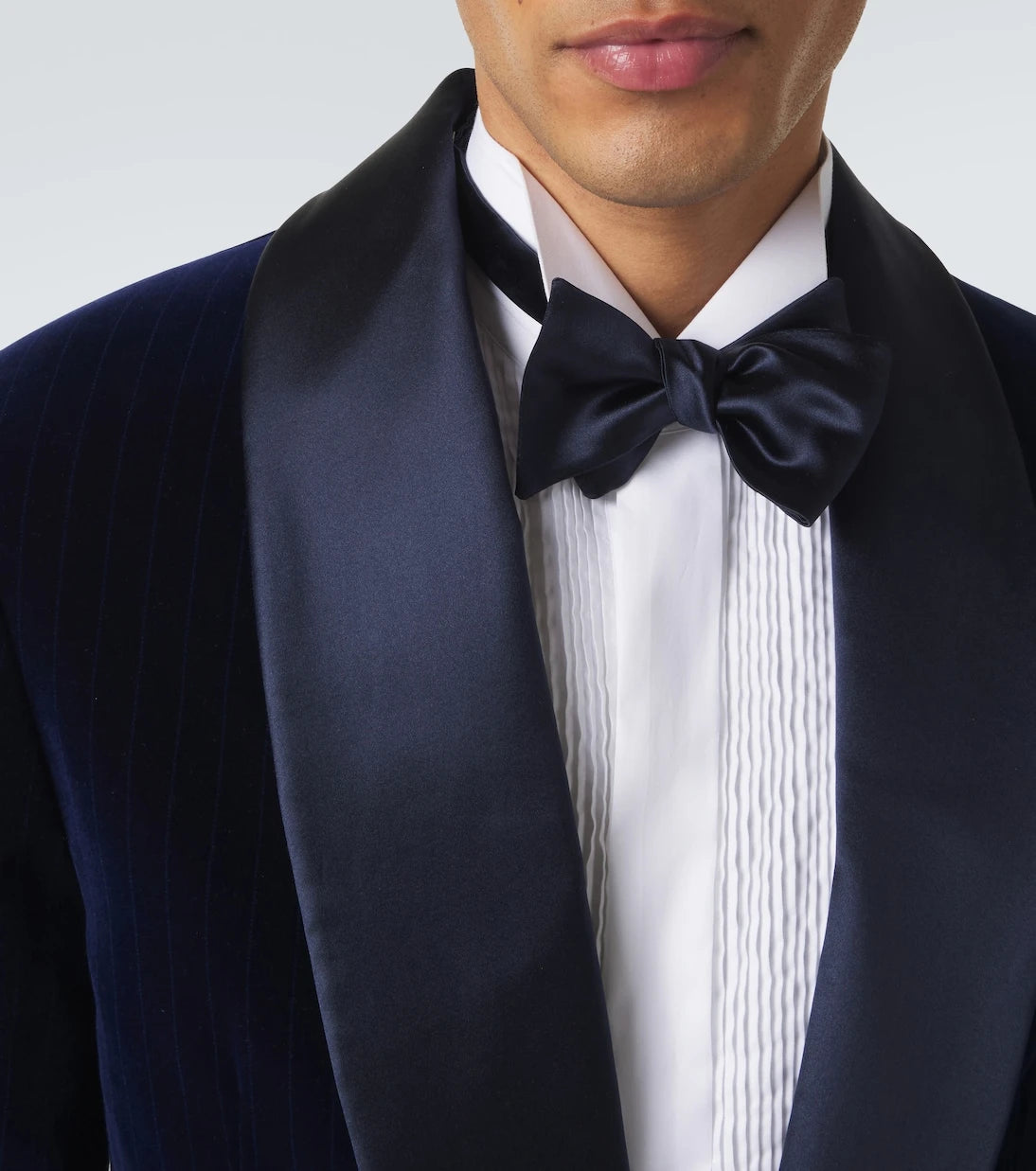 Brunello Cucinelli - Cotton and silk satin bow tie