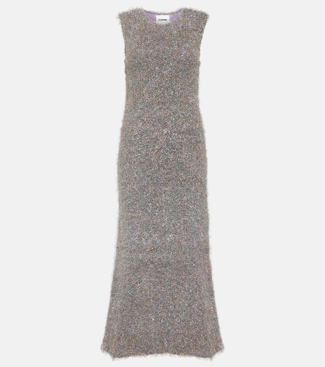 Jil Sander - Lurex® metallic midi dress