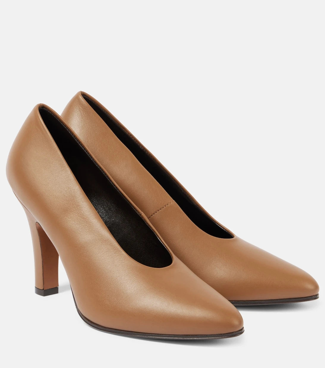 The Row - Prudens leather pumps
