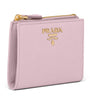 Prada Pink Small Saffiano Leather Wallet