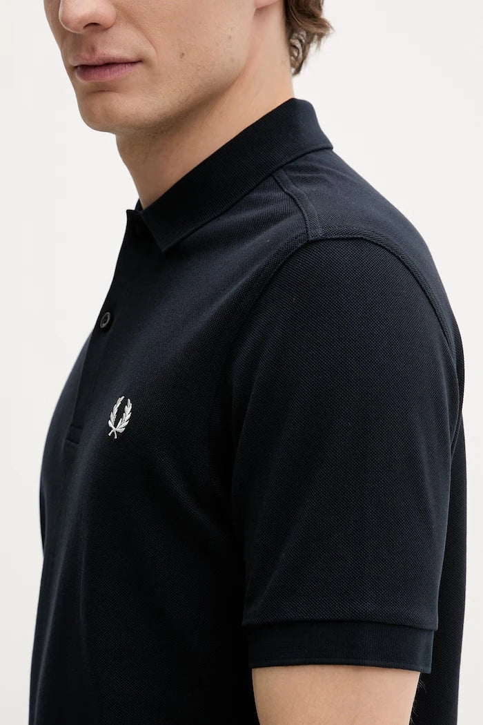 Памучна тениска с яка Fred Perry