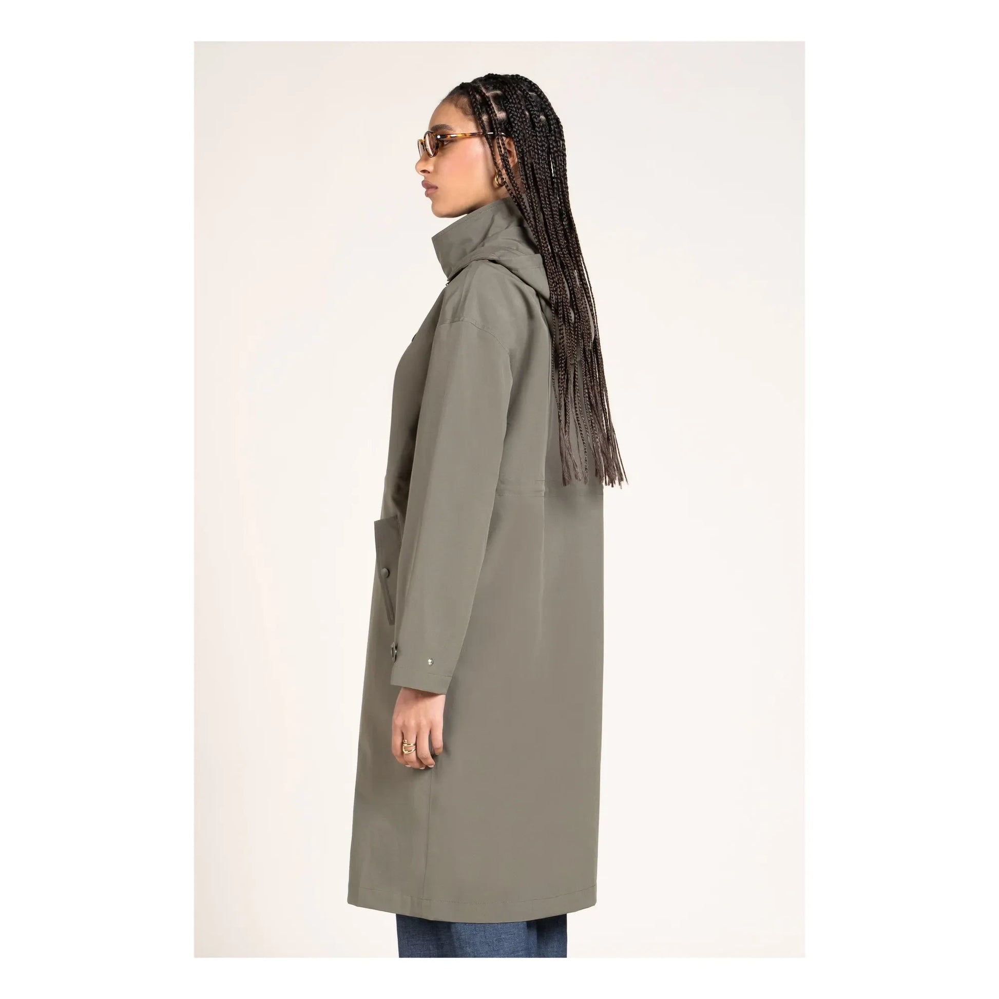Flotte - Solférino waterproof jacket | Khaki