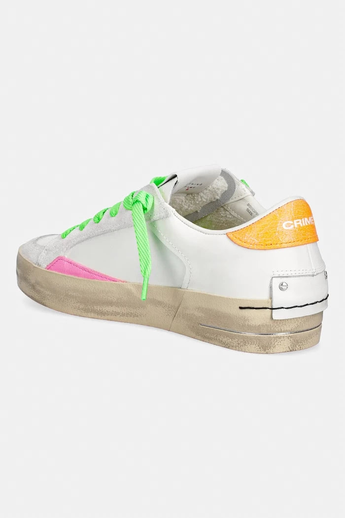 Crime London SK8 DELUXE kadın deri sneaker