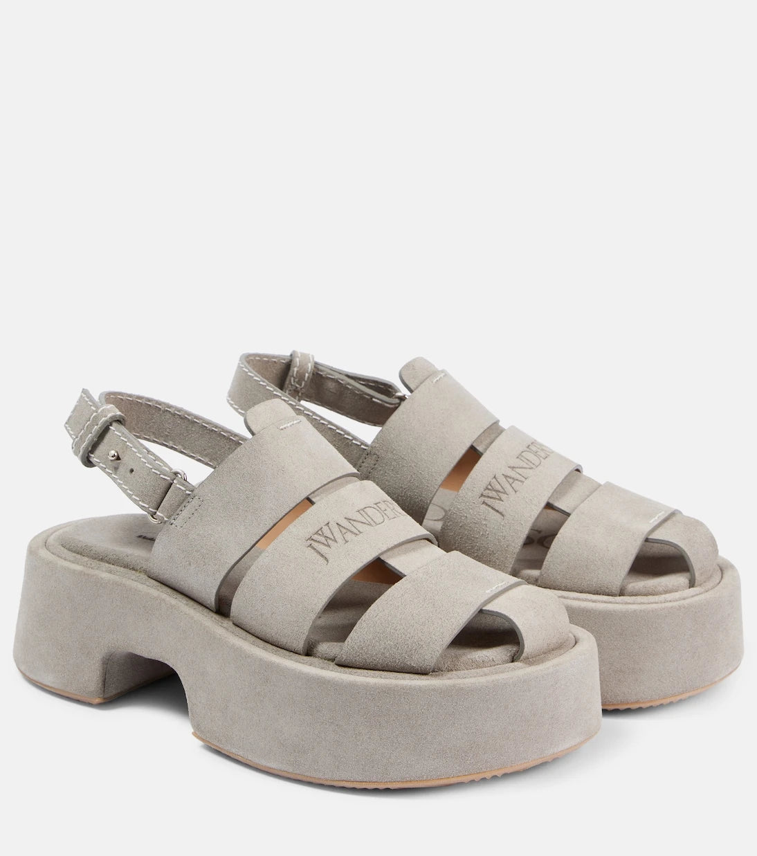 JW Anderson - Fisherman leather platform sandals