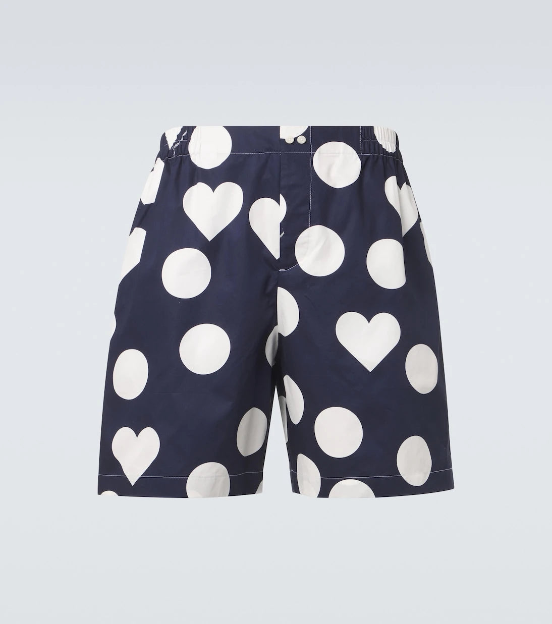 Jacquemus - Caleçon polka-dot cotton poplin shorts