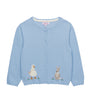 Duck and Bunny Intarsia Cardigan (6-11 Years)
