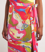 Pucci Multi Cotton Orchidee Wrap Skirt