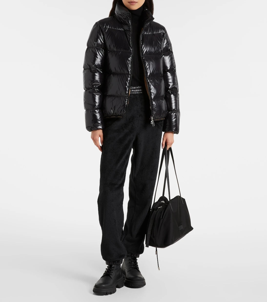 Moncler Grenoble - Logo fleece sweatpants