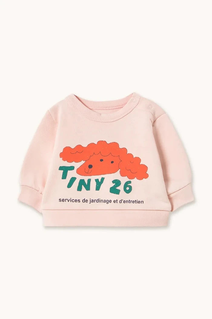Tinycottons Kırmızı Köpek Bebek Sweatshirt