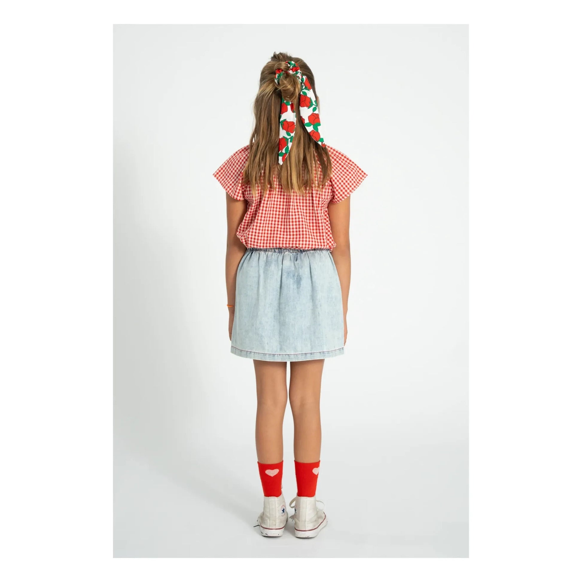 Piupiuchick - Denim skirt | Washed blue