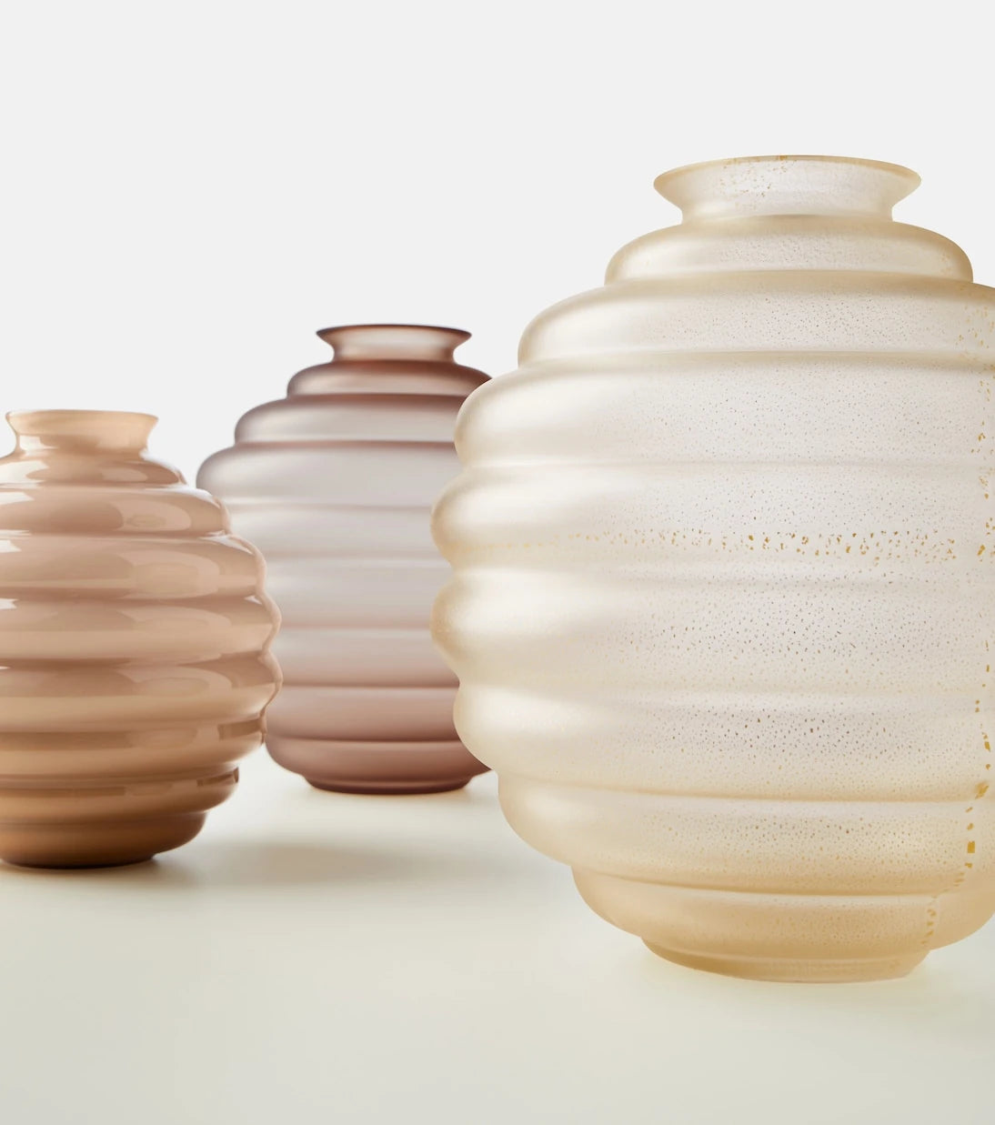 Venini - Deco Murano glass vase by Napoleone Martinuzzi