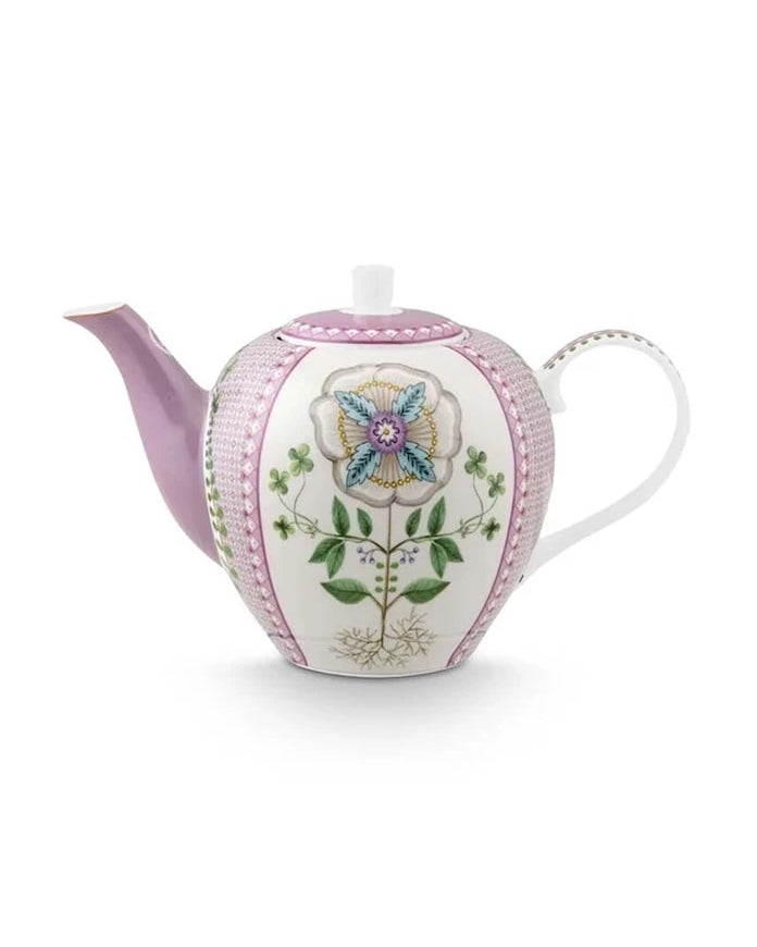 Pip Studio Lily&Lotus Tiles Lila 1,6 L Sürahi