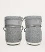 Moon Boot Grey Felt Icon Low Ankle Boots