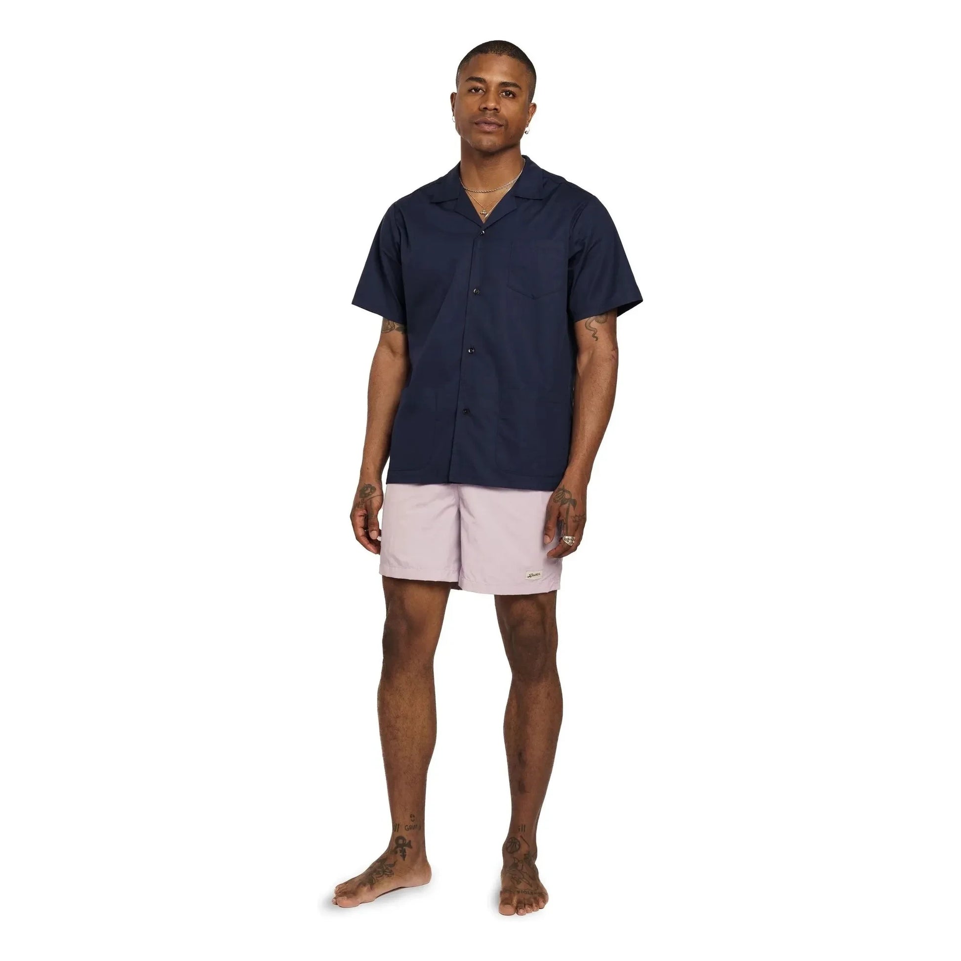 Bather - Solid Swim Shorts | Purple