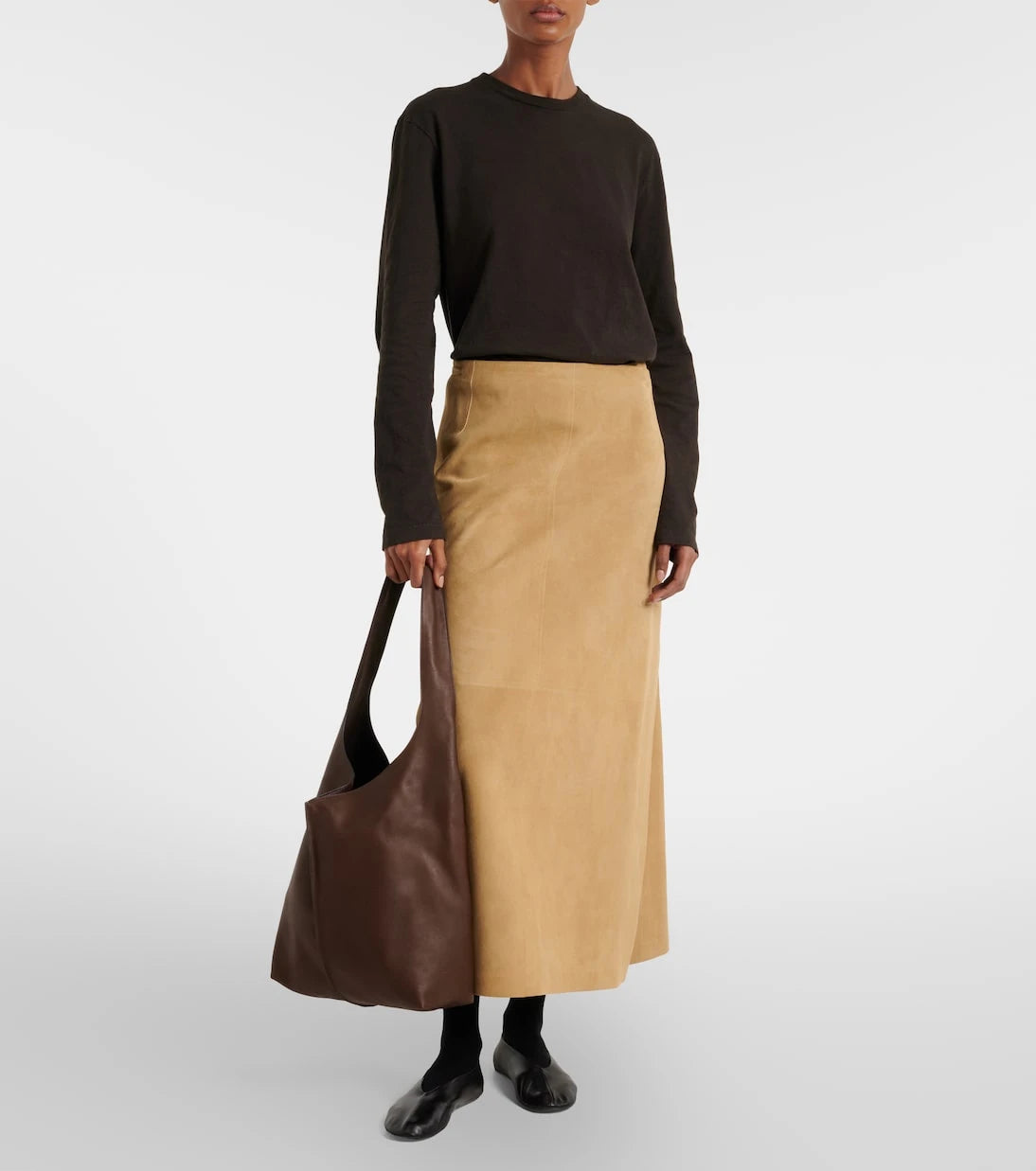 The Row - Bindle Medium leather shoulder bag
