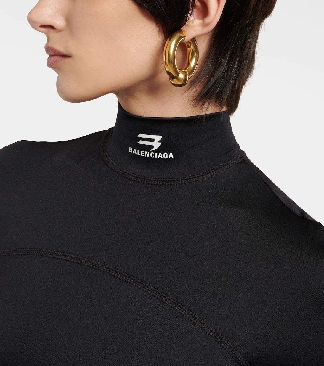Balenciaga - Mega halka küpeler