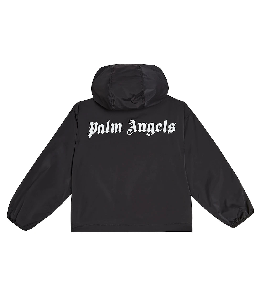 Palm Angels Kids - سويت شيرت بقبعة وسحاب وشعار