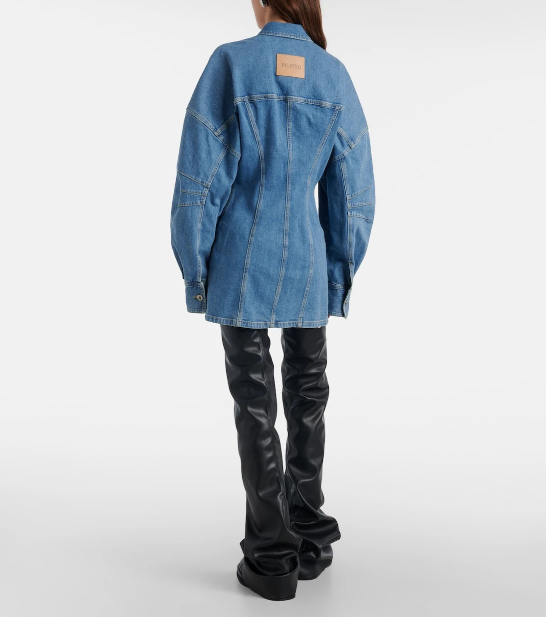 The Attico - Denim minidress