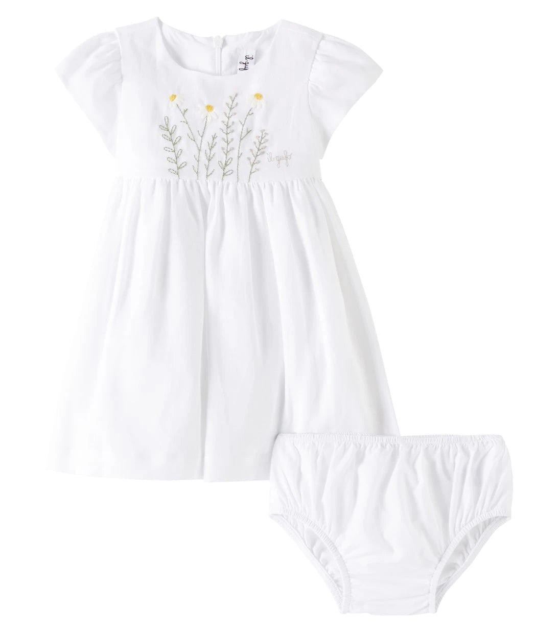 Il Gufo - Baby linen dress