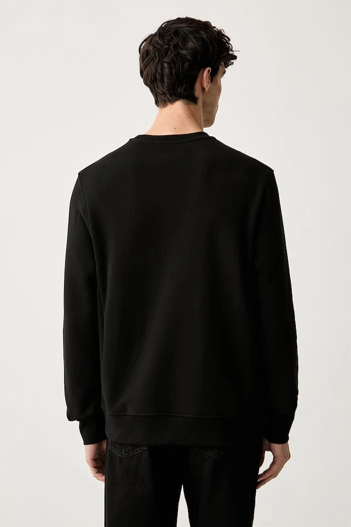 Trussardi erkek pamuklu sweatshirt