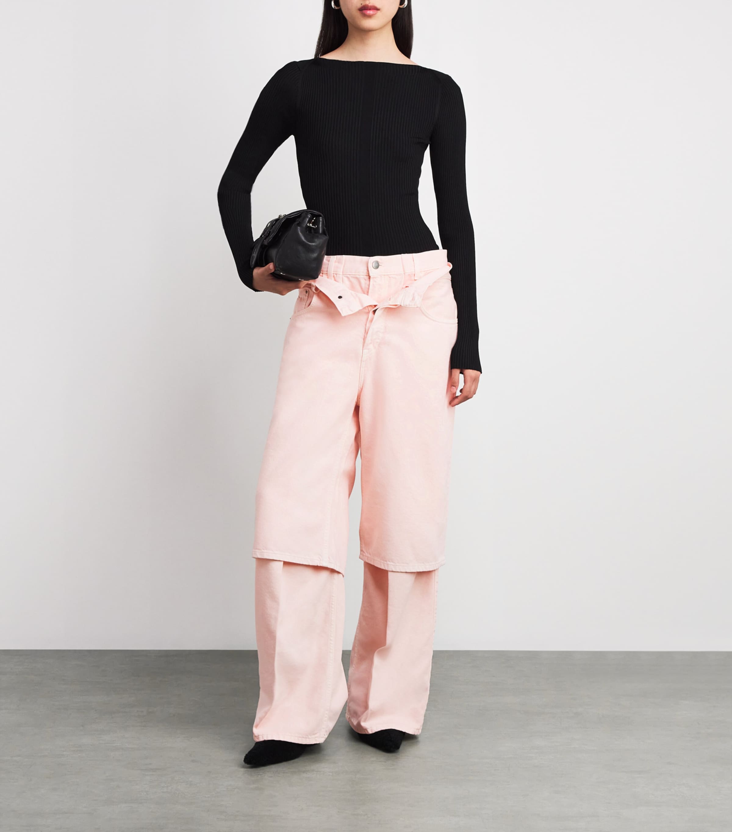 Haikure Brown Becky Denim Shorts