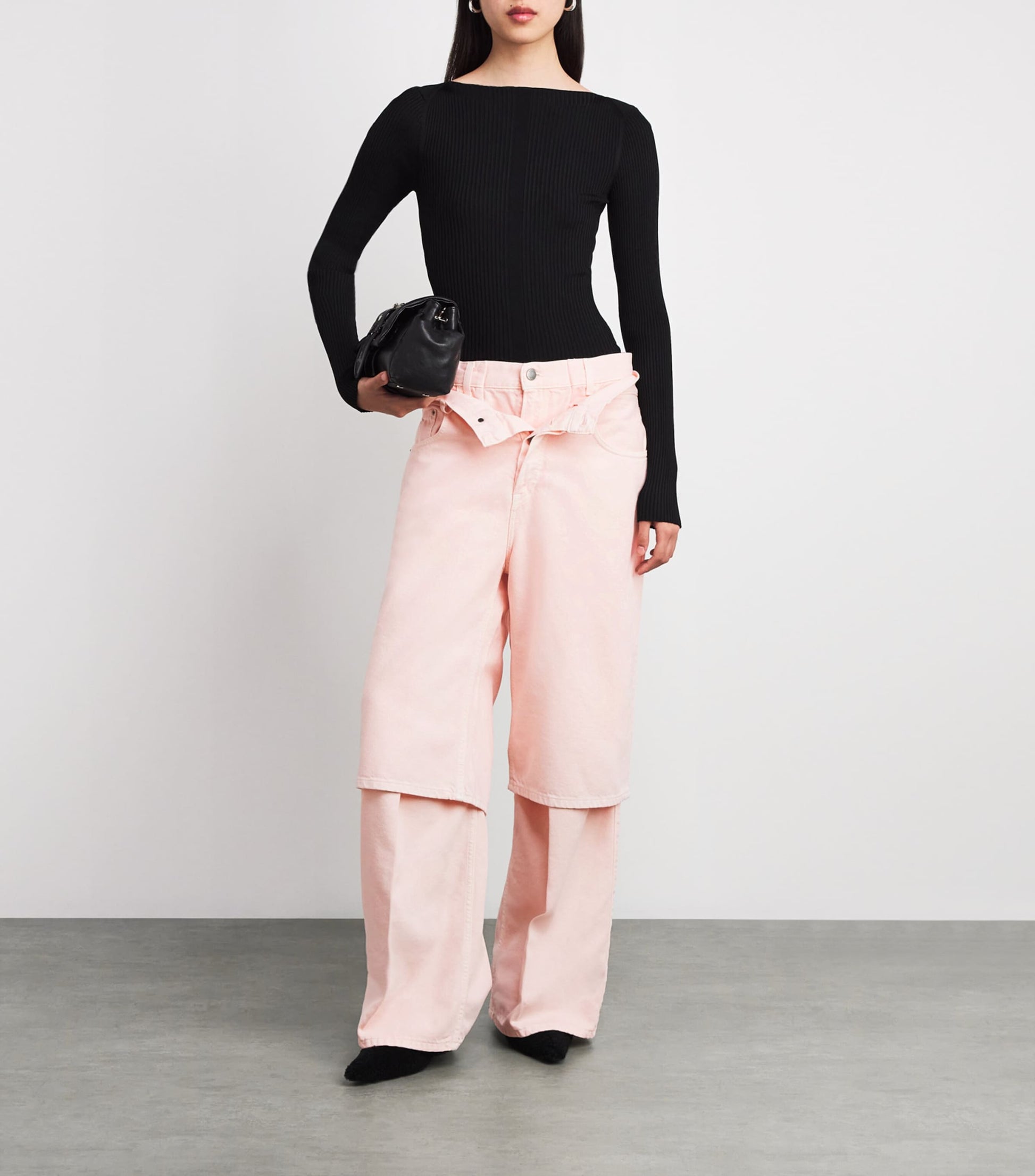 Haikure Brown Becky Denim Shorts