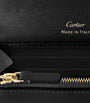 Black Leather Panthère de Cartier Wallet