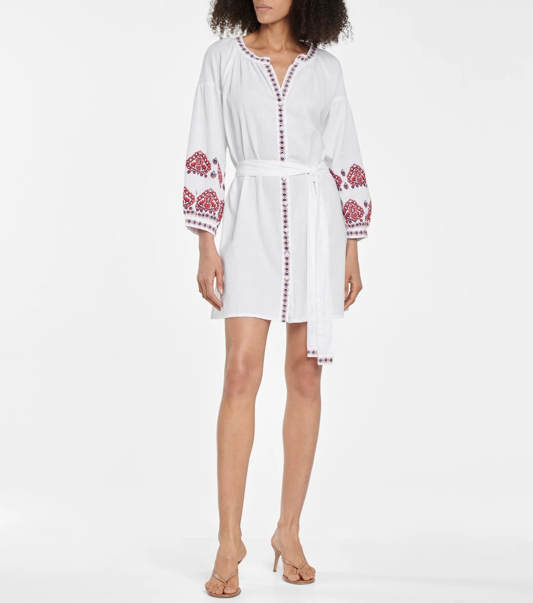 Melissa Odabash - Tania cotton and linen kaftan