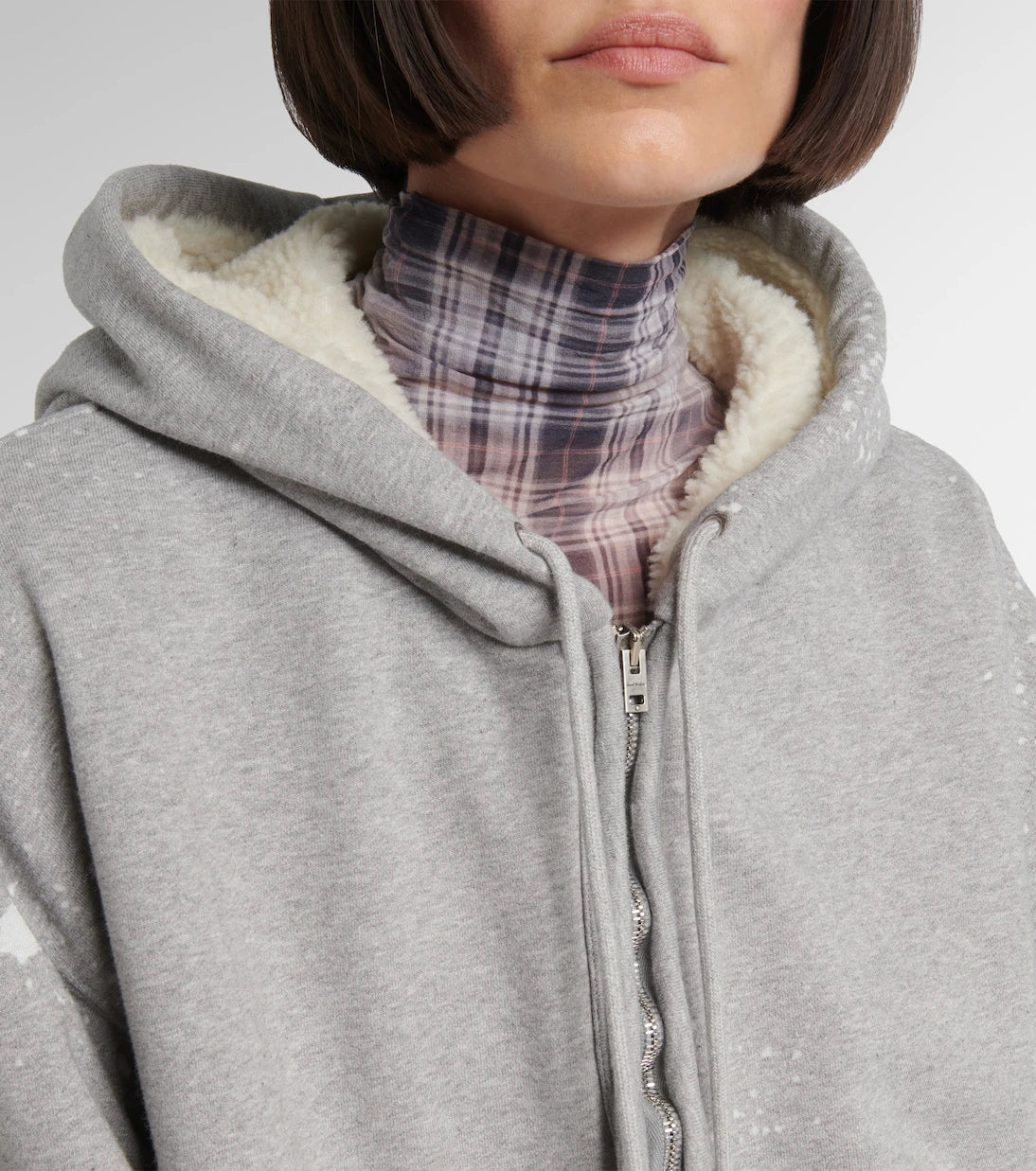 Acne Studios - Logo zip-up hoodie