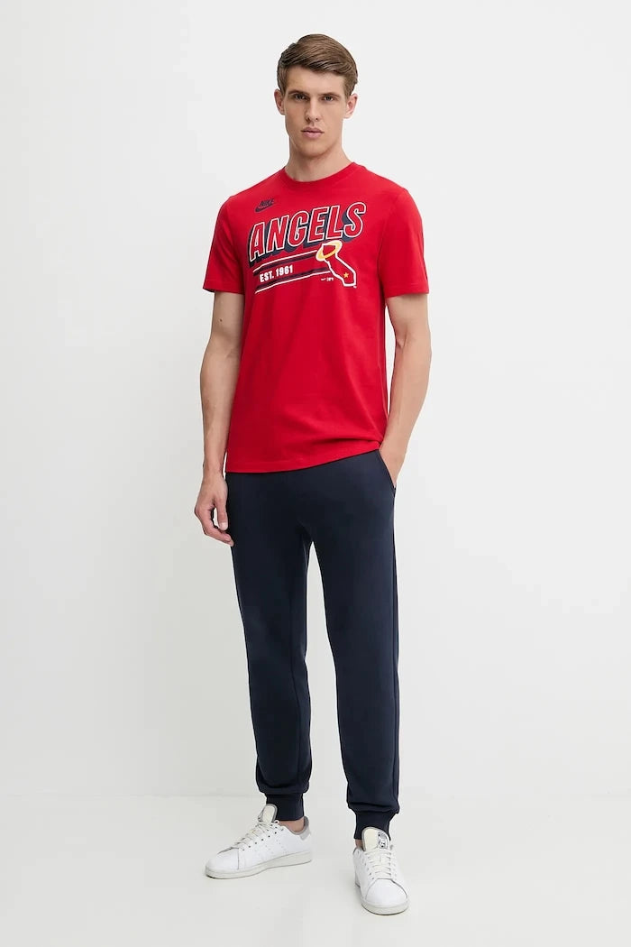 Памучна тениска Nike California Angels 1993-96