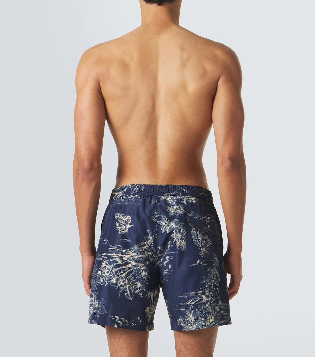 Moncler - Archivio floral swim trunks