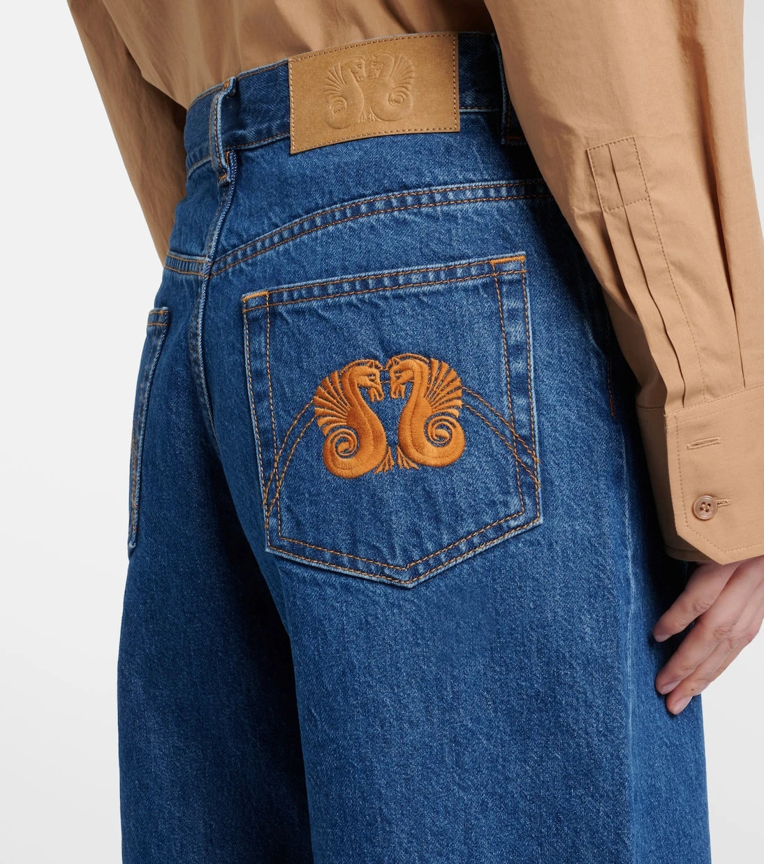 Blazé Milano - Java high-rise wide-leg jeans