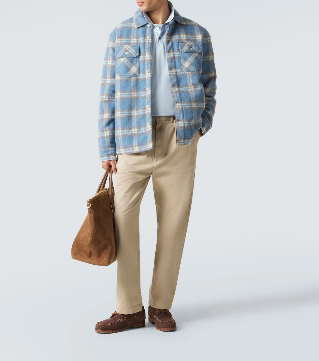 Polo Ralph Lauren - Plaid wool-blend flannel shirt