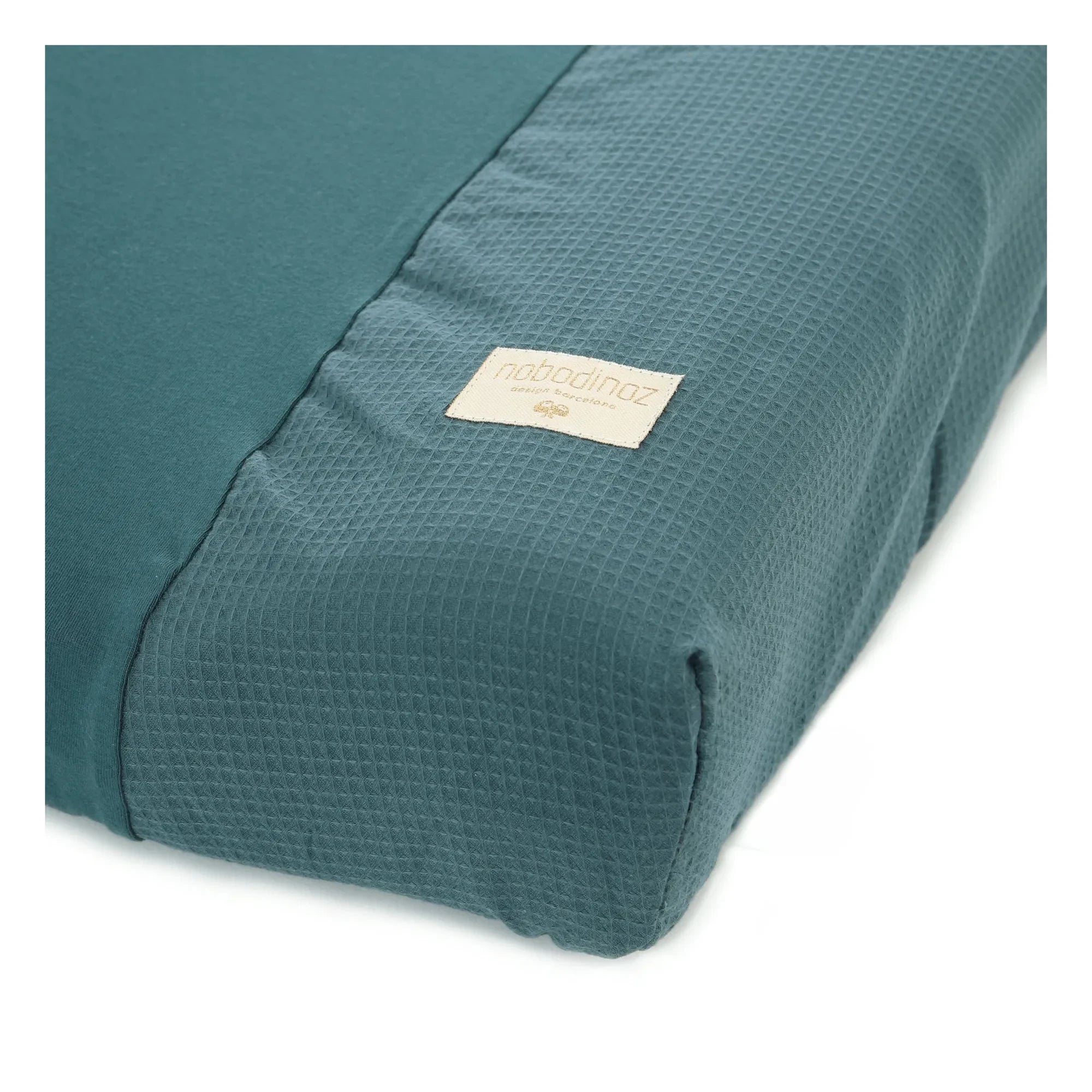 Nobodinoz - Calma changing mat cover in organic cotton | Green