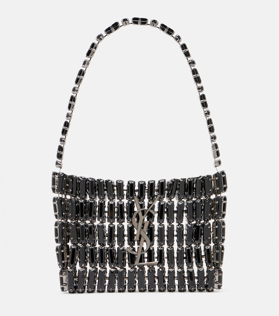 Saint Laurent - Cassandre Micro embellished shoulder bag