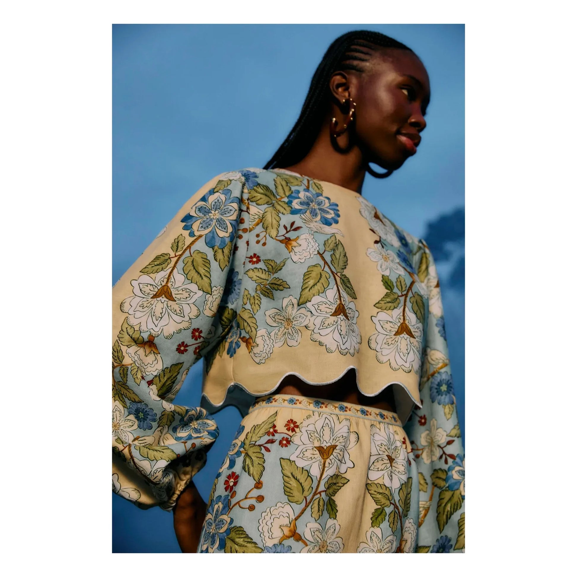 Farm Rio - Blouse Garden Linen | Sand
