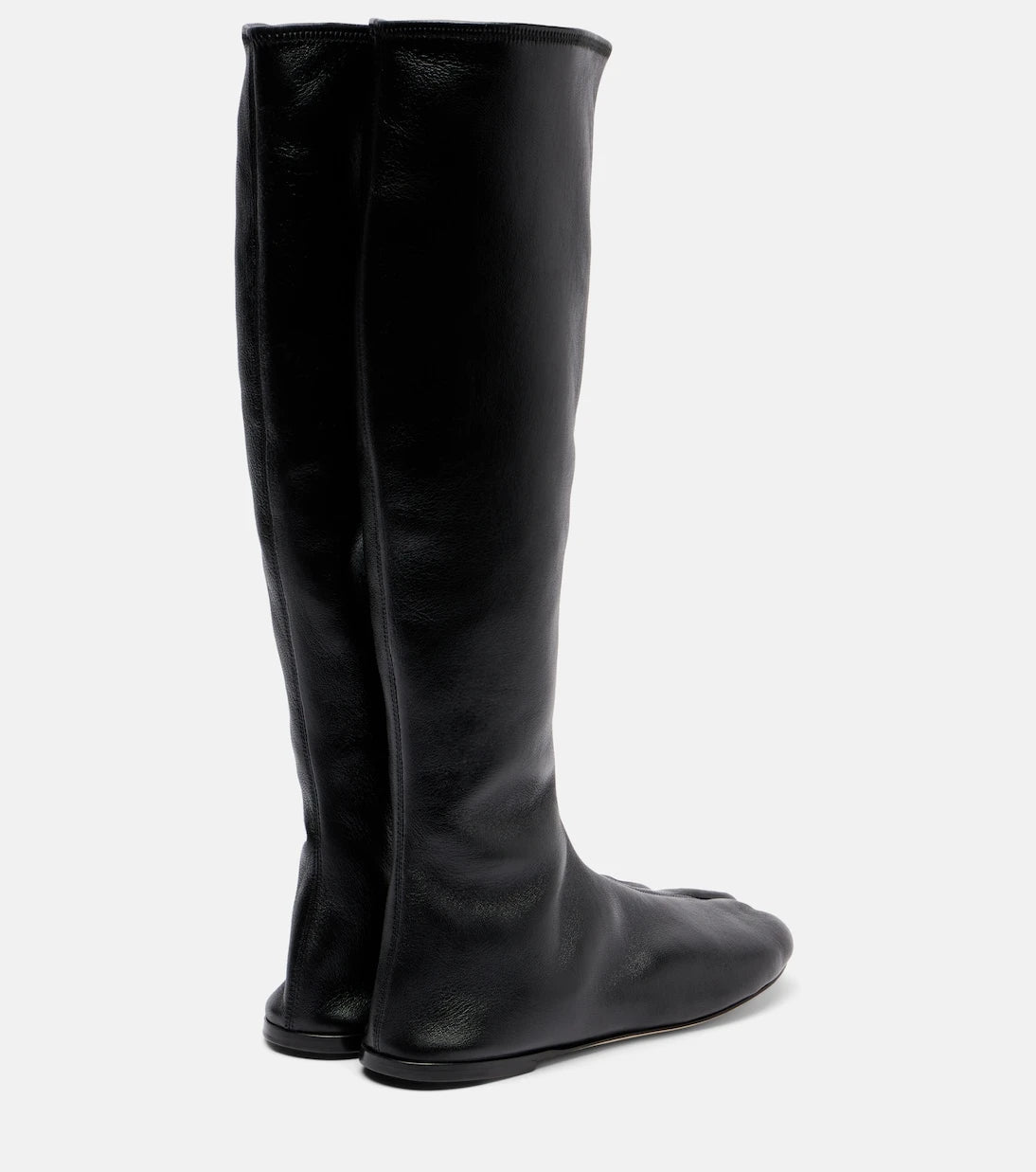 Christen - Tabi leather knee-high boots