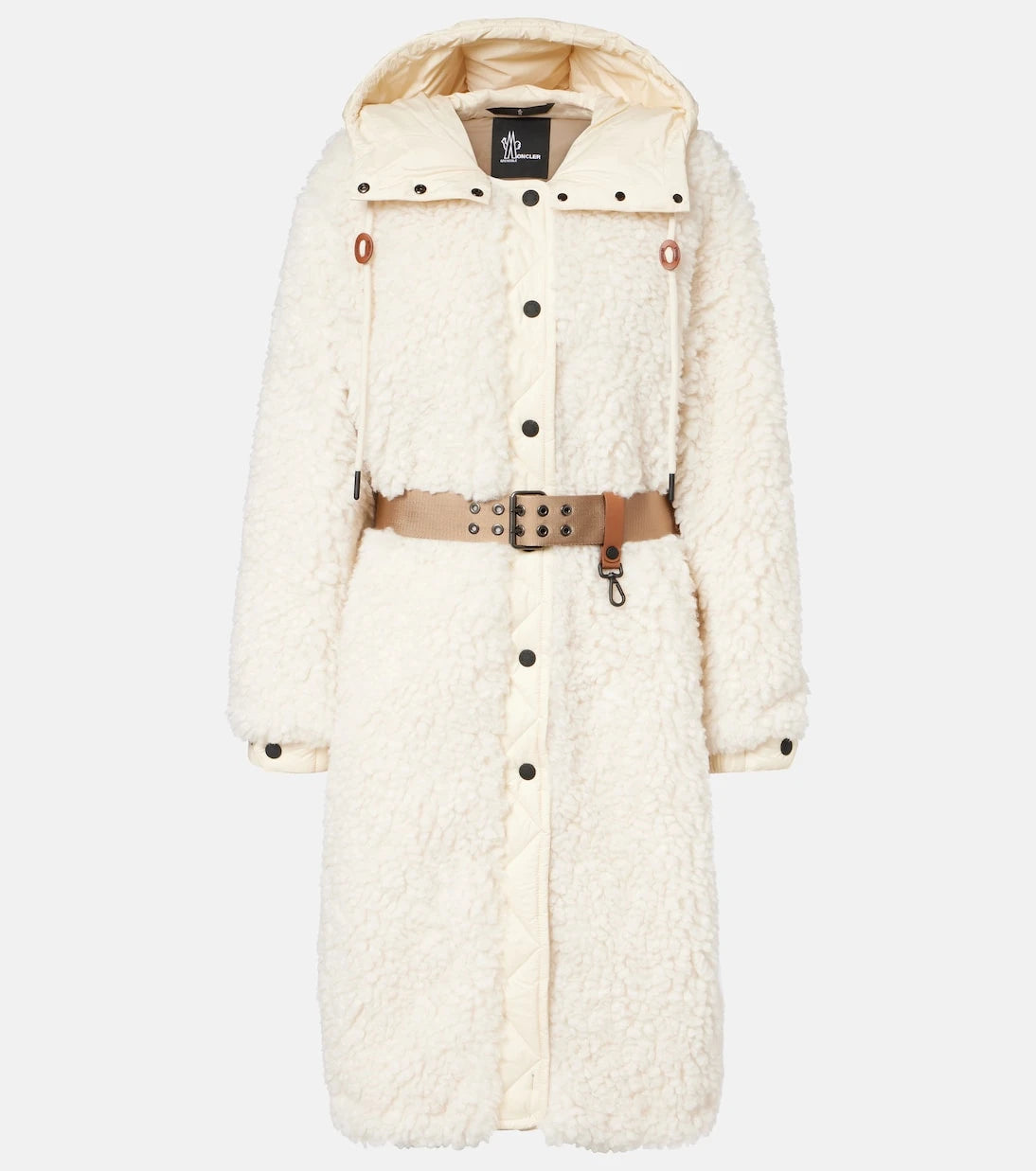 Moncler Grenoble - Blavet hooded teddy down coat