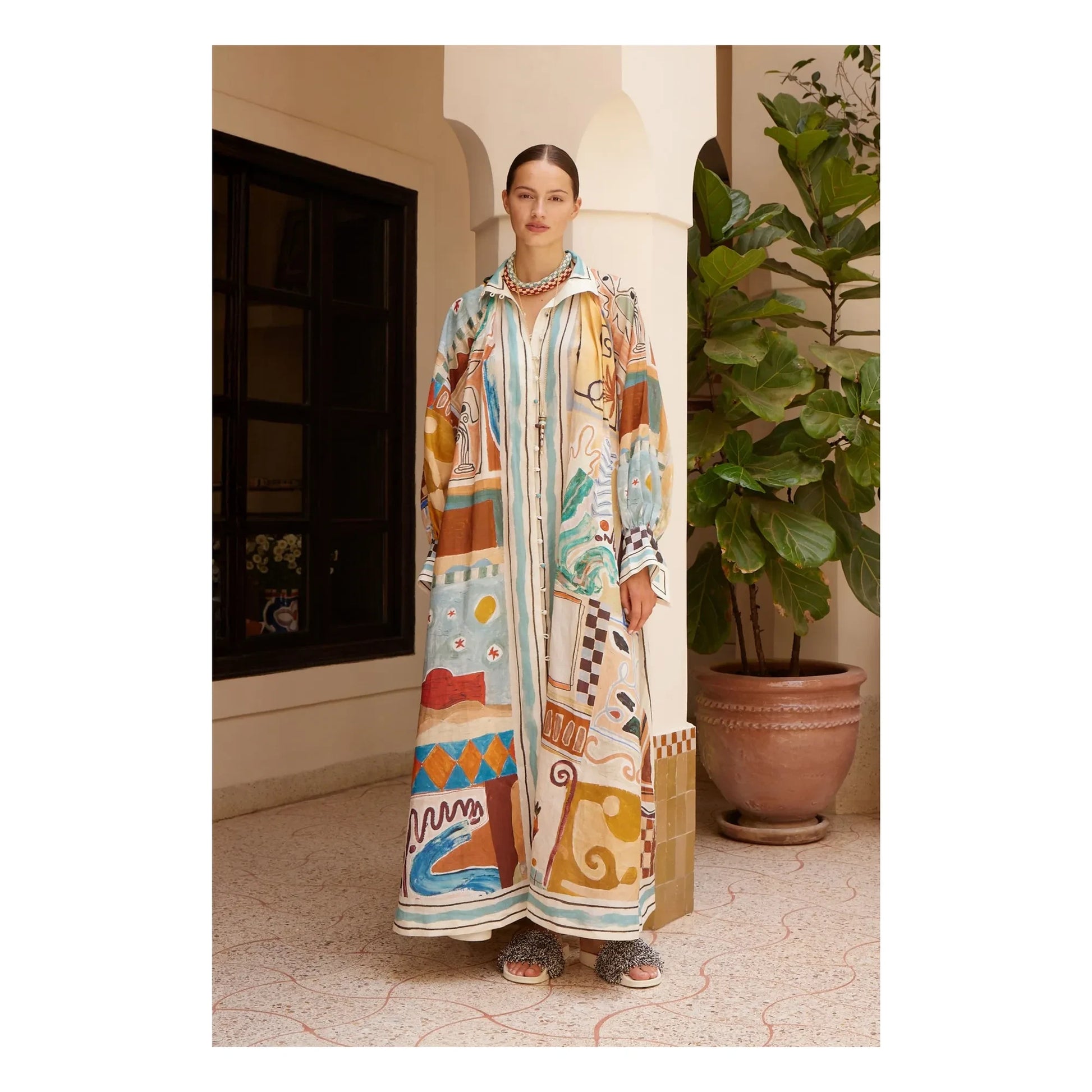 Alémais - Michelle dress | Ecru