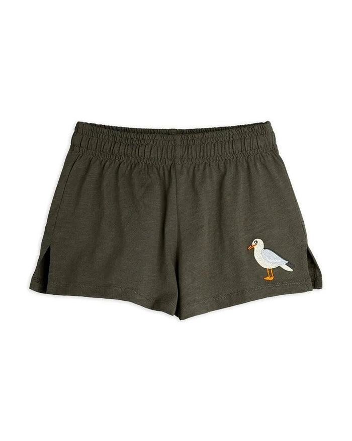Mini Rodini Seagull Çocuk Pamuklu Kısa Şort