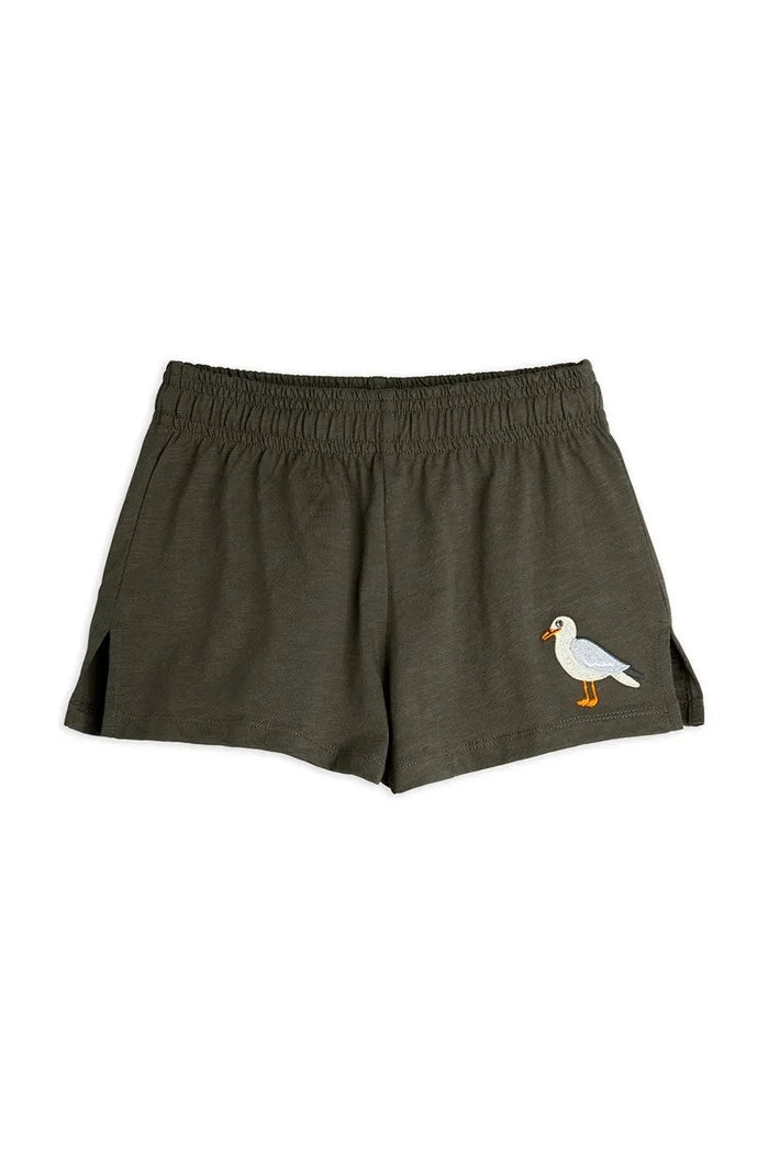 Mini Rodini Seagull Çocuk Pamuklu Kısa Şort