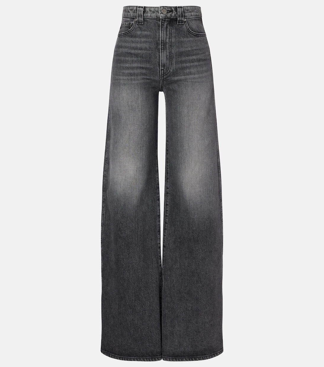 Khaite - Dane high-rise wide-leg jeans