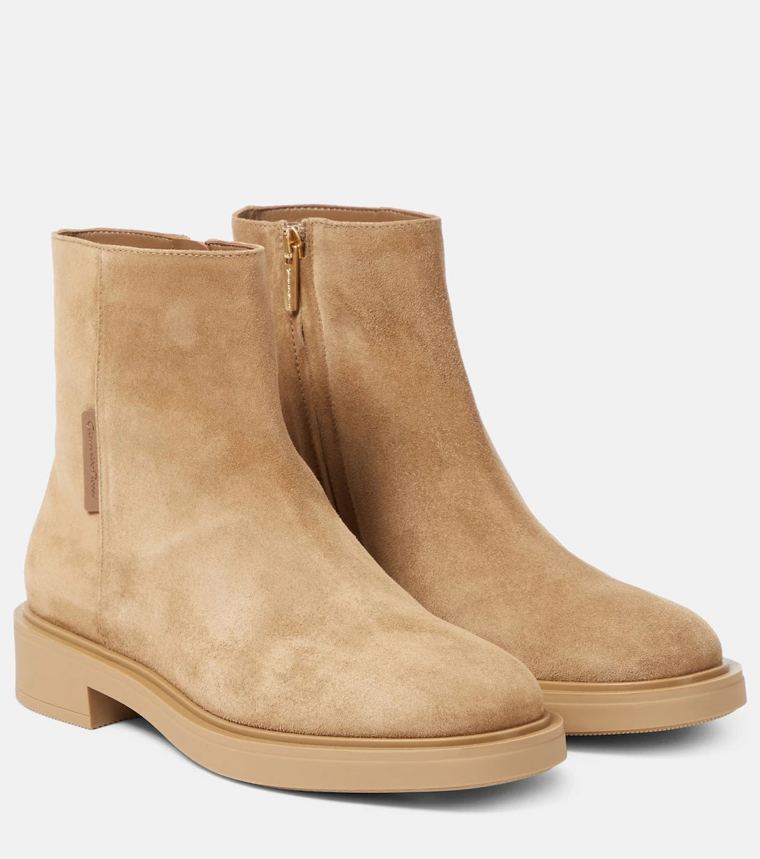 Gianvito Rossi - Lexington suede ankle boots