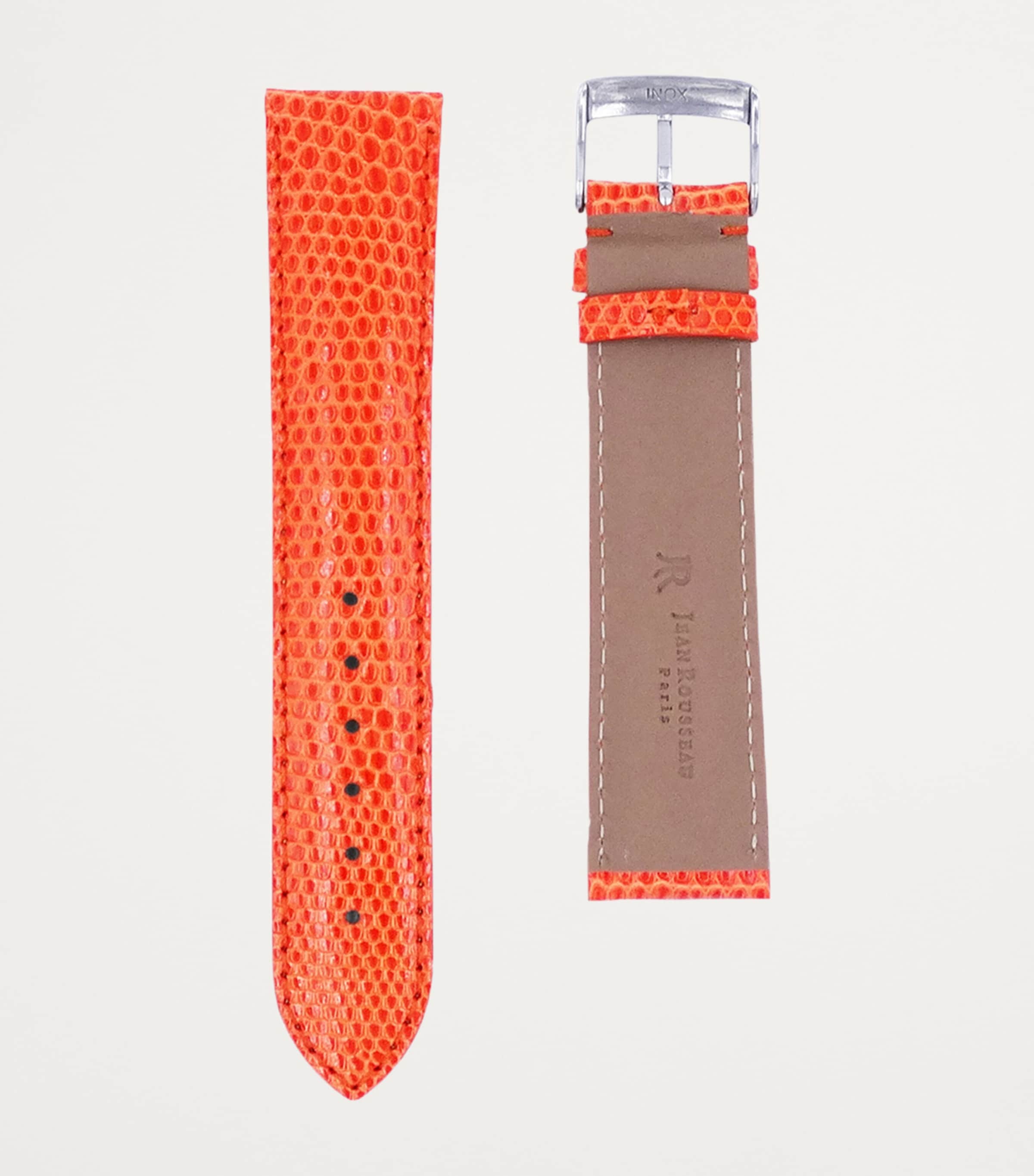 Jean Rousseau Classic Lizard Watch Strap (17mm)