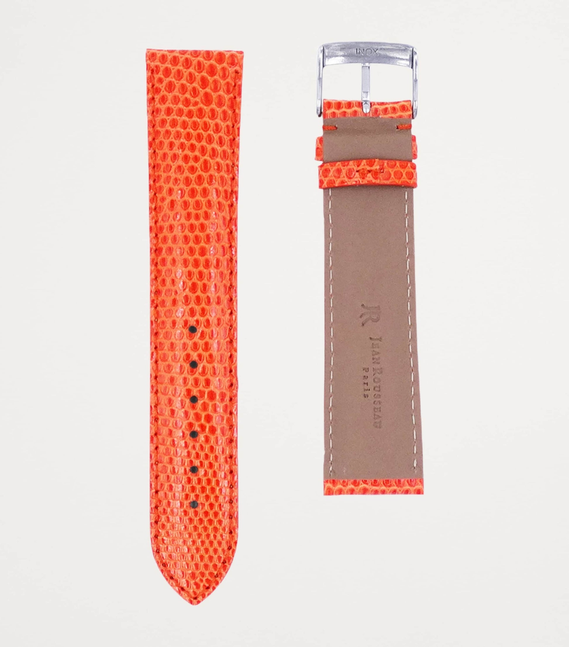 Jean Rousseau Classic Lizard Watch Strap (17mm)