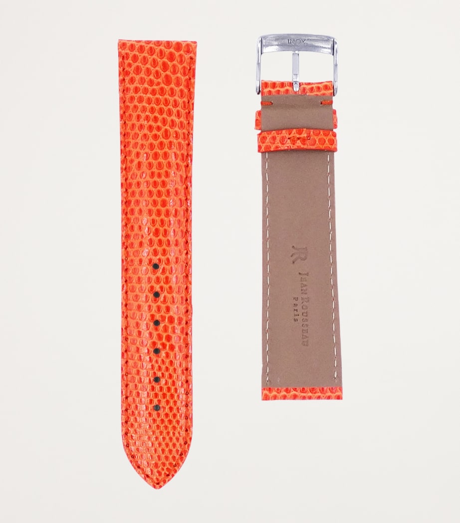Jean Rousseau Classic Lizard Watch Strap (17mm)
