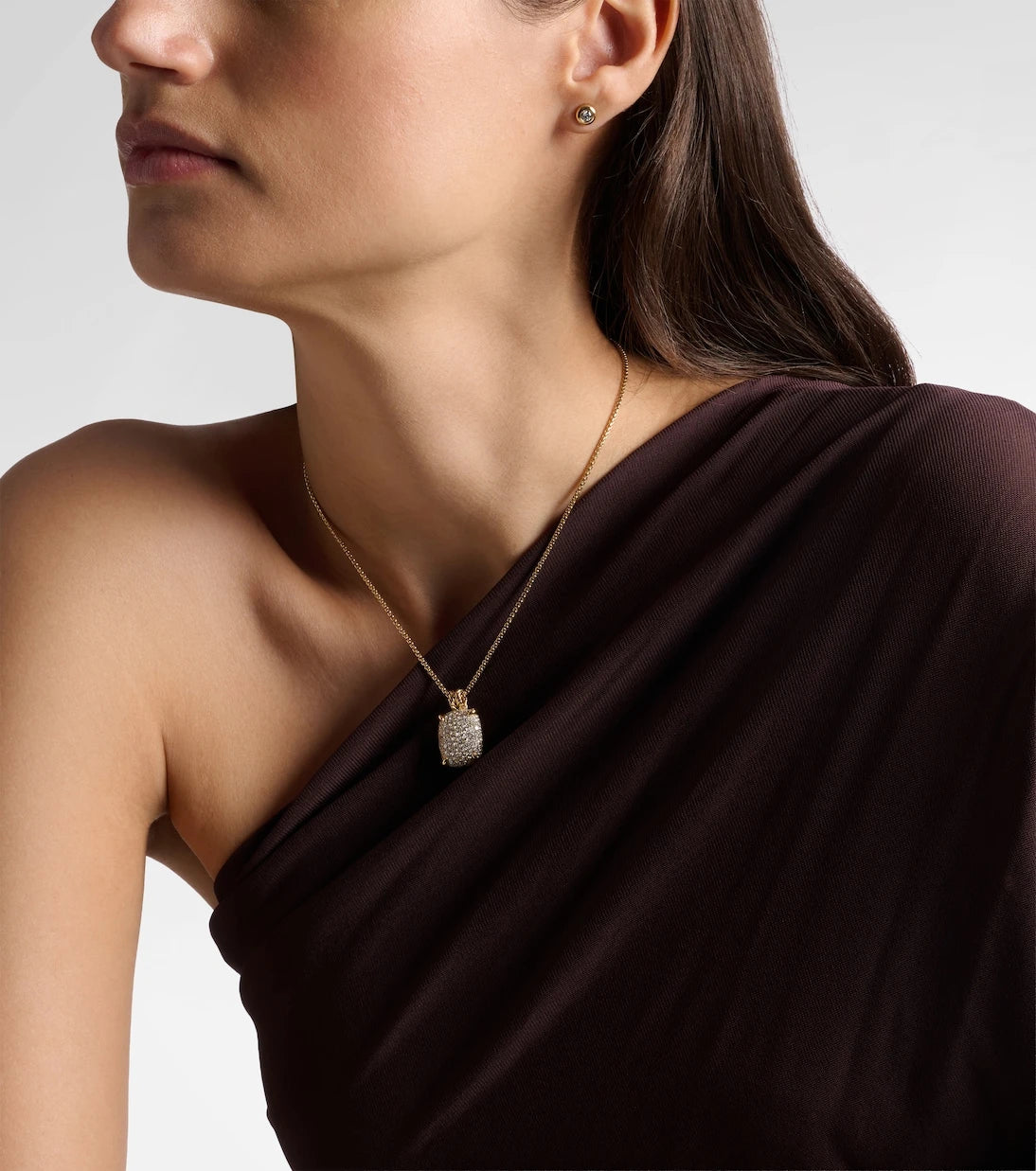 David Yurman - Châtelaine® 18kt gold pendant necklace with diamonds