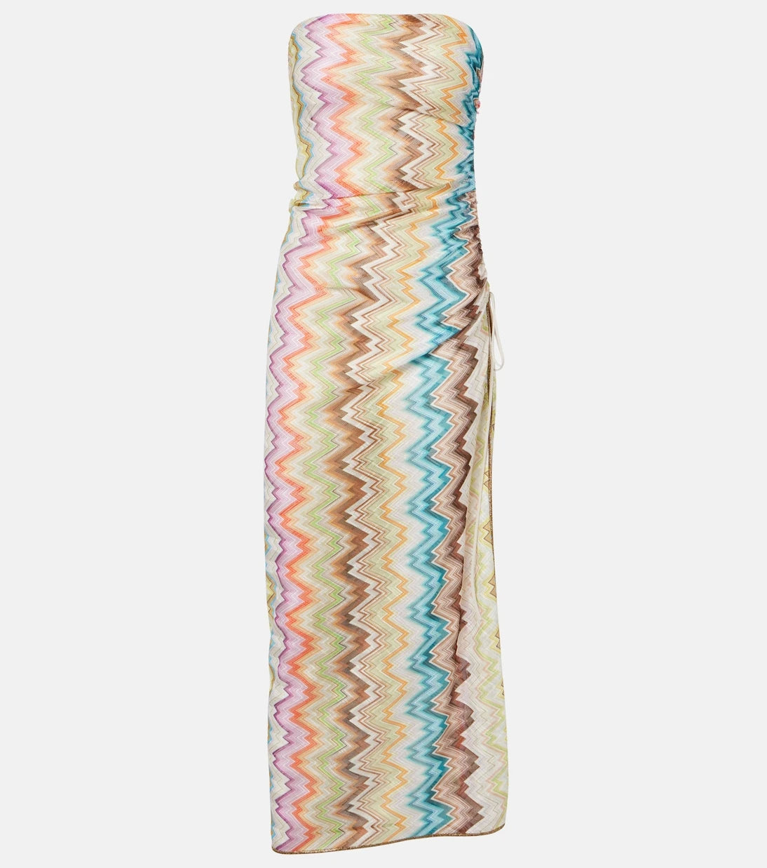 Missoni - Zigzag gathered maxi dress